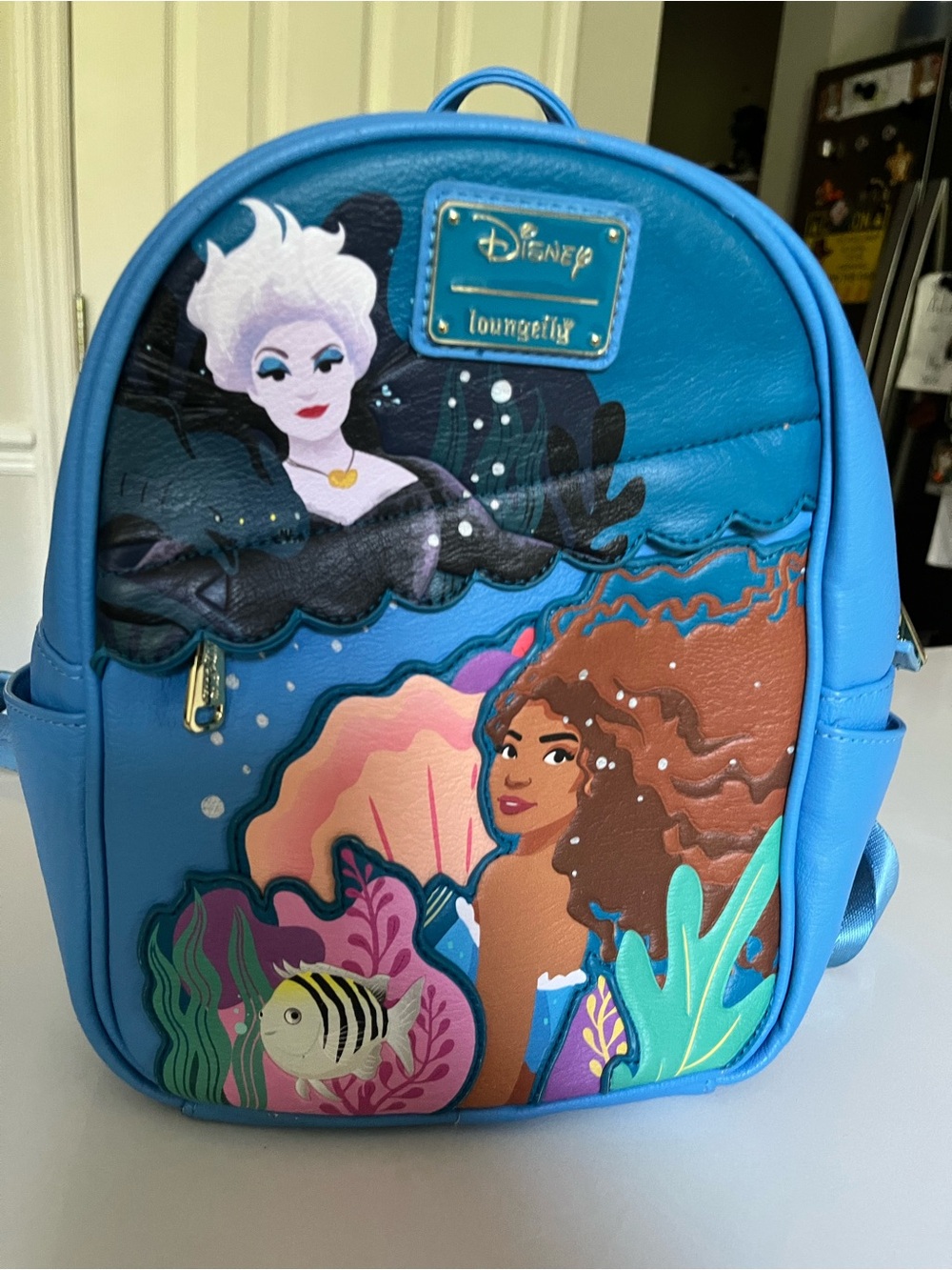 Disney Parks Loungefly Live Action The Little Mermaid Mini Backpack